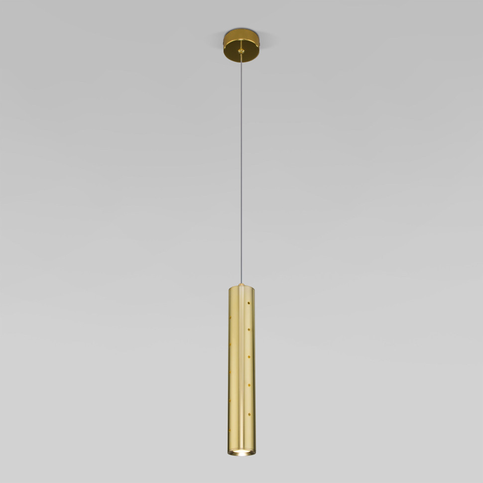 Подвесной светодиодный светильник 50214/1 LED золото