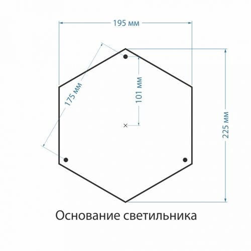 Уличный светильник на столбе Andromeda F черное золото IP44 GLYF-8024F черное золото