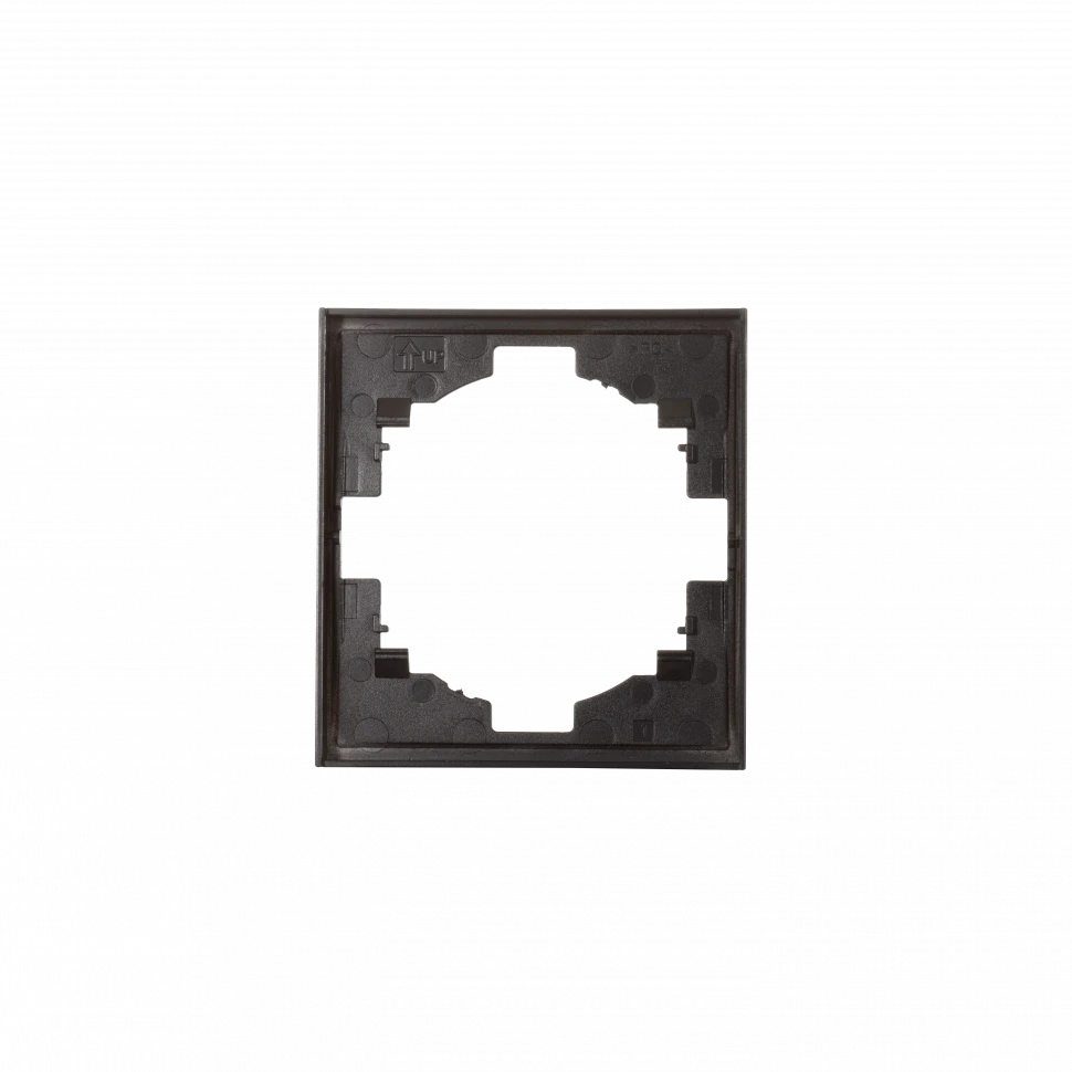 KRANZ Рамка STRONG 1-постовая антрацит KR-78-0751-5