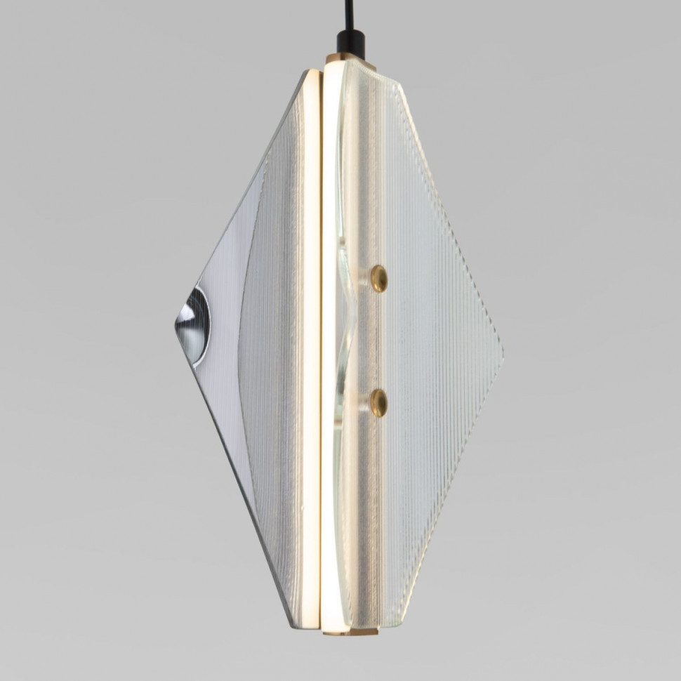 Подвесной светильник Eurosvet Glare 304054 LED латунь a071583