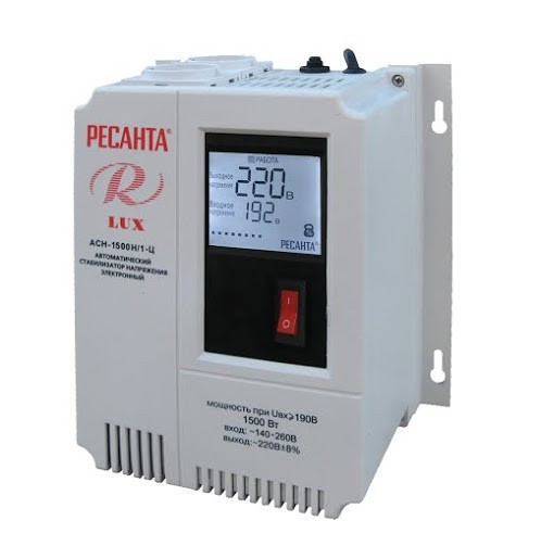 Стабилизатор АСН- 1 500Н/1-Ц Lux 63/6/20