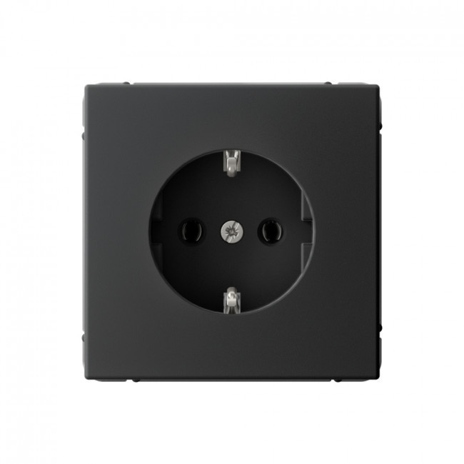 Розетка силовая Schneider Electric Art Gallery Карбон GAL001043