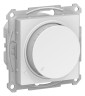 Светорегулятор поворотно-нажимной Systeme Electric Atlas Design 400 Вт, Лотос ATN001323