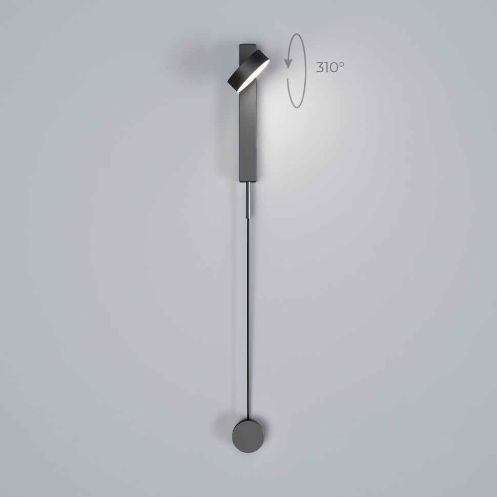 Настенный светодиодный светильник Orco LED с диммером 40112/LED графит