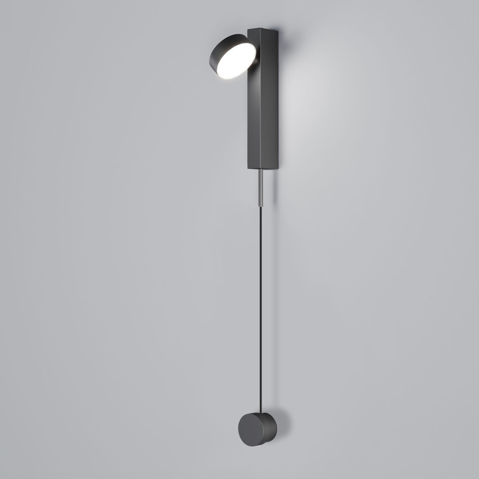 Настенный светодиодный светильник Orco LED с диммером 40112/LED графит