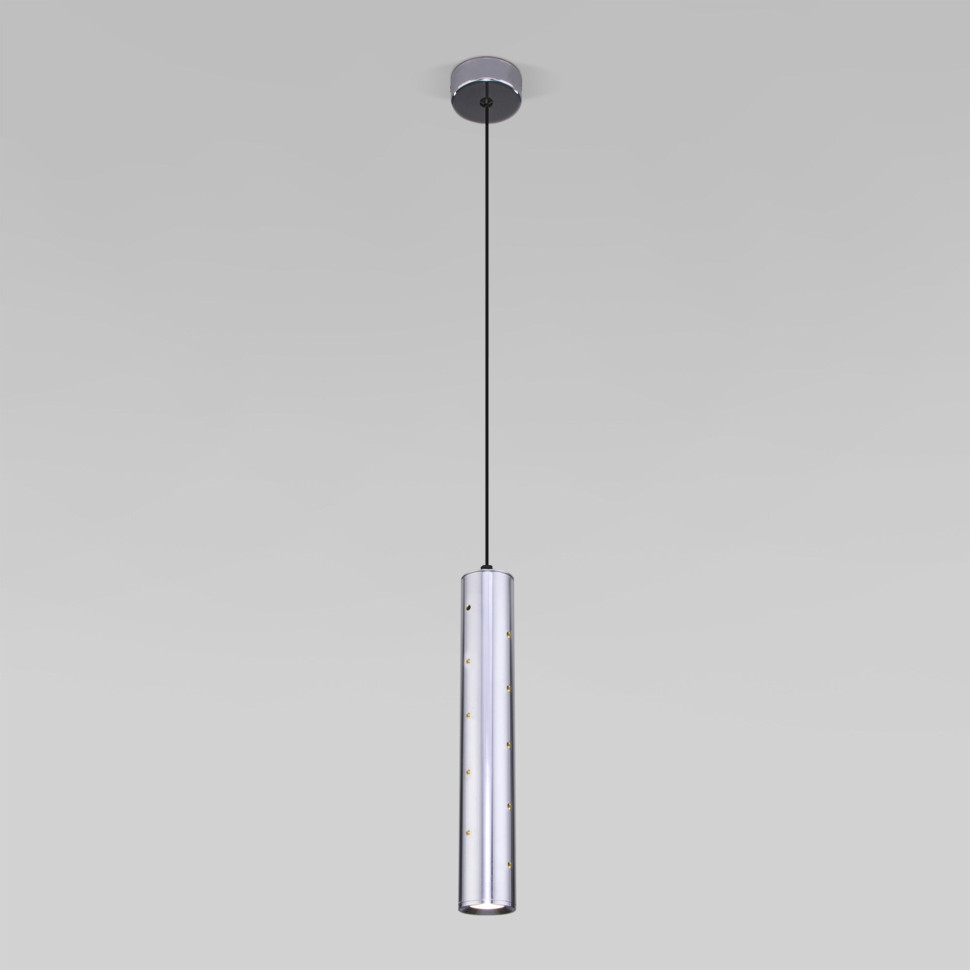 Подвесной светодиодный светильник 50214/1 LED хром