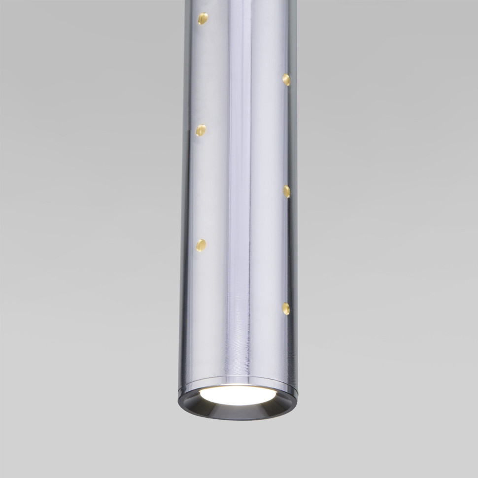 Подвесной светодиодный светильник 50214/1 LED хром