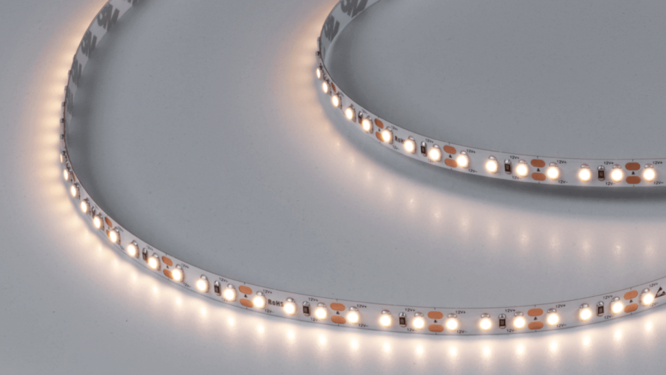  DesignLed Светодиодная лента 9.6Вт 12В IP33 теплое свечение, DSG3120-12-WW-33