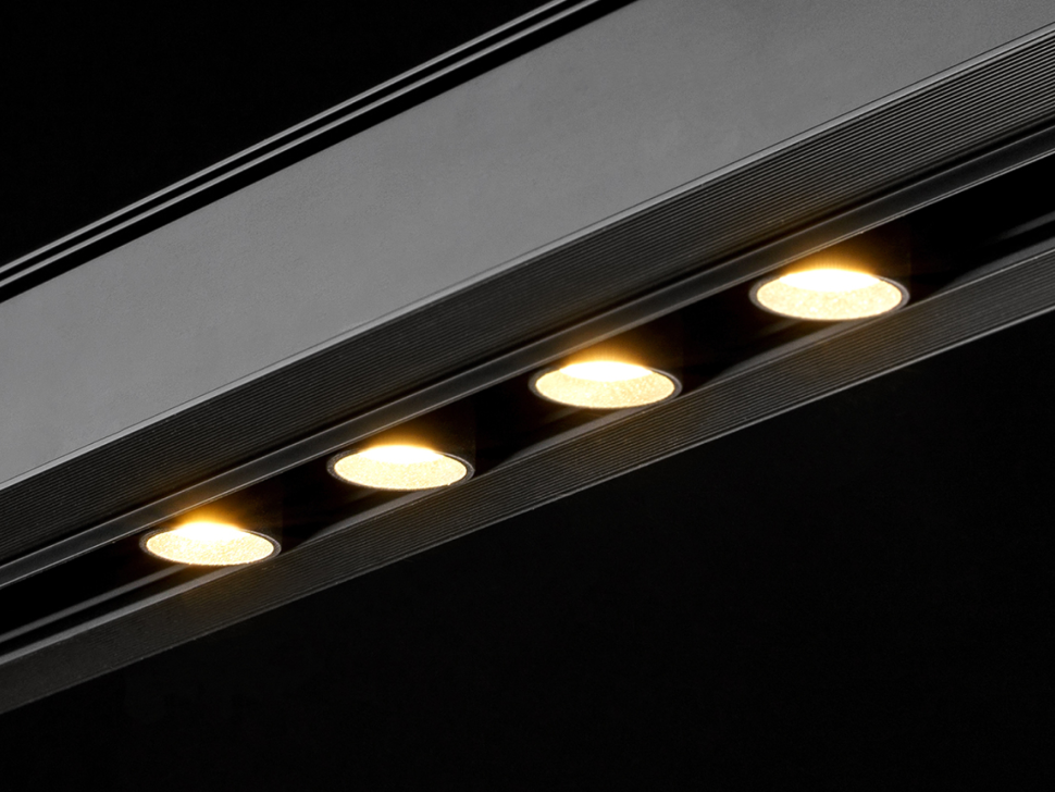  LUMKER Светильник светодиодный, серия SY-LINK, Черный, 12Вт, IP20, Теплый белый (3000К), SY-LINK-CE-BL-12-WW