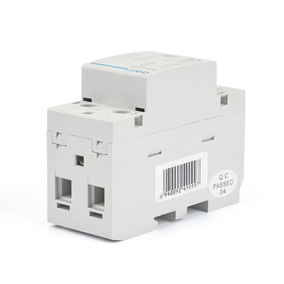 Модульный контактор CHINT NCH8-63/20 63A 2НО AC 24В/230В 50Гц 256094