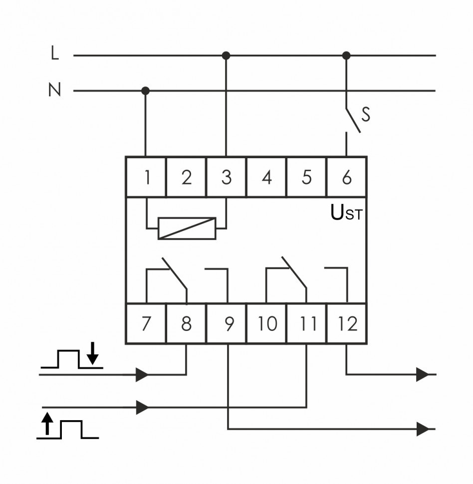 Реле-преобразователь сигналов PSI-02D-230