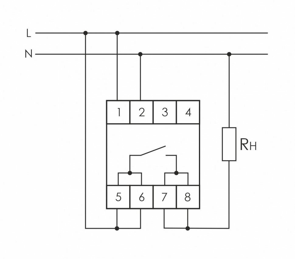 Реле промежуточный электромагнитный (Ампер-30 / Волт-230 АС / Контакт-1NO) PK-1Z-30-230
