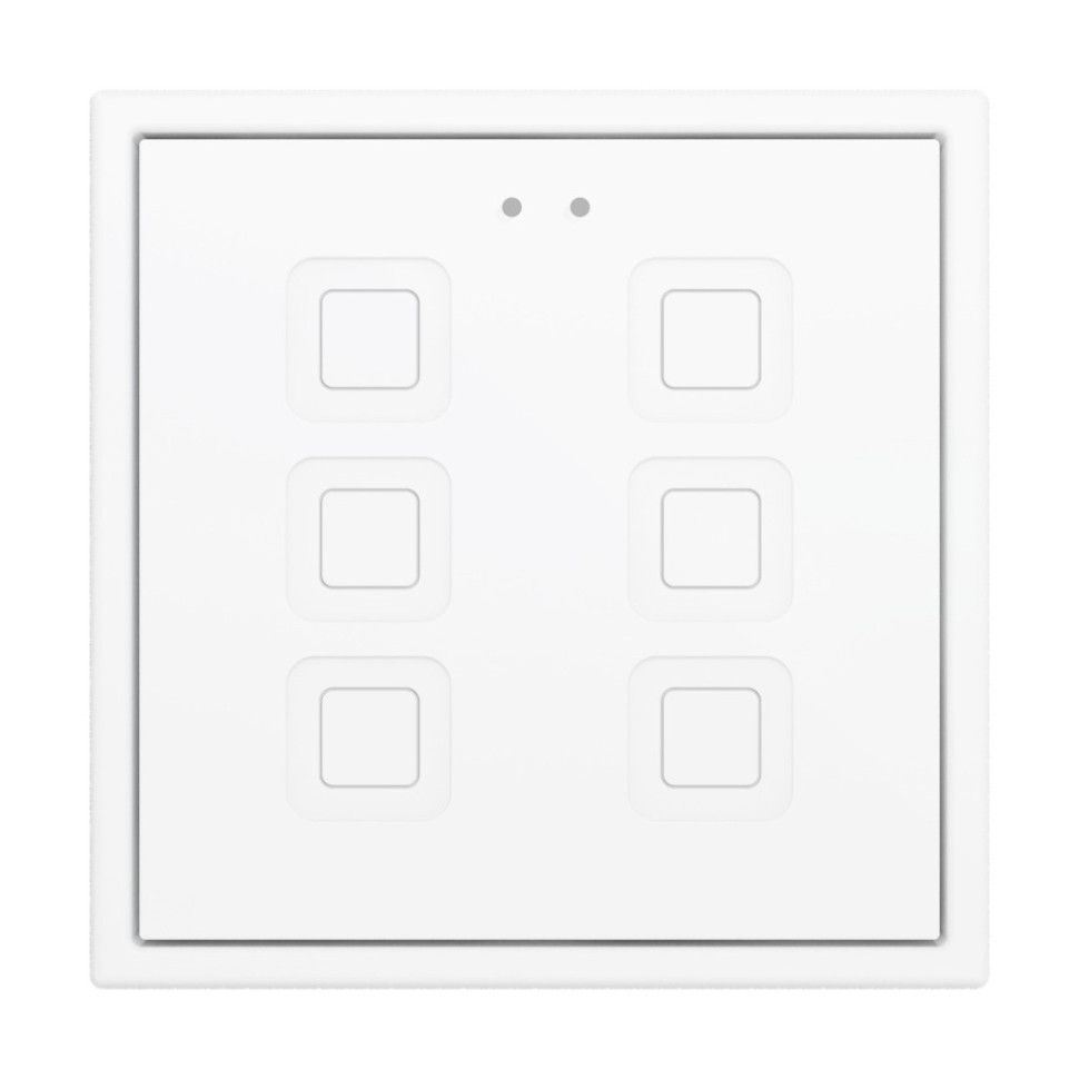 Выключатель сенсорный KNX, 70х70мм Zennio Tecla 70 X1/X2/X4/X6