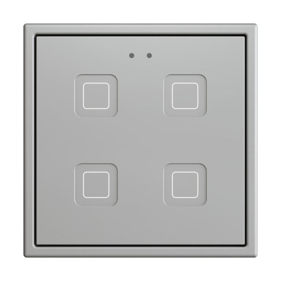 Выключатель сенсорный KNX, 70х70мм Zennio Tecla 70 X1/X2/X4/X6