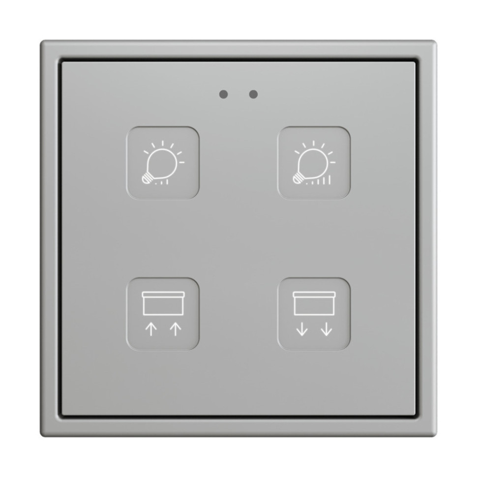 Выключатель сенсорный KNX, 70х70мм Zennio Tecla 70 X1/X2/X4/X6