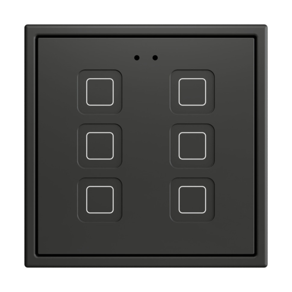 Выключатель сенсорный KNX, 70х70мм Zennio Tecla 70 X1/X2/X4/X6