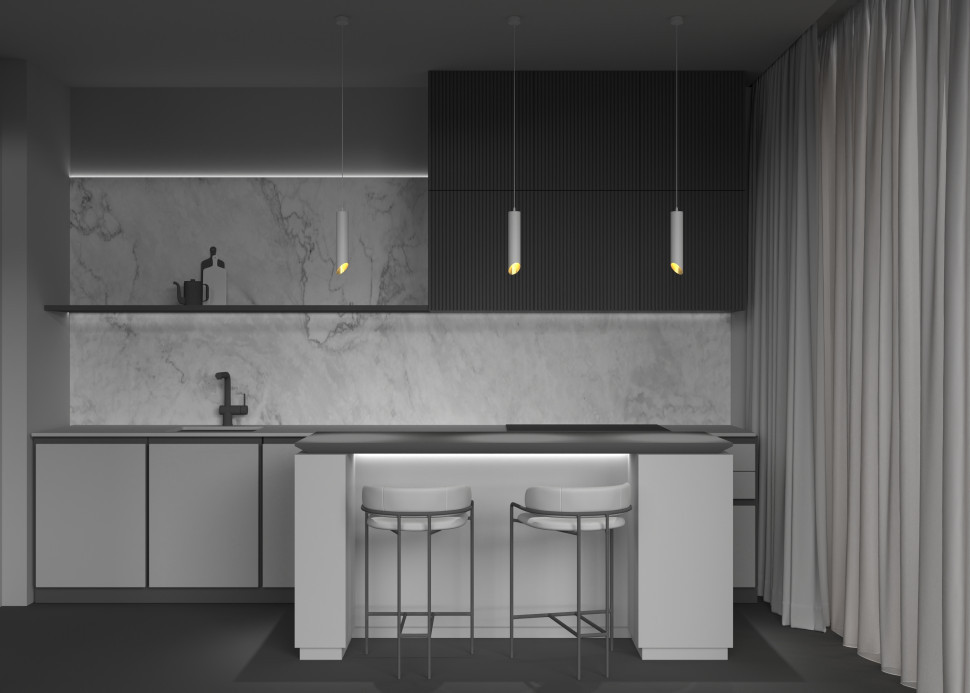 Подвесной светильник Technical P044PL-01-40GU10-W