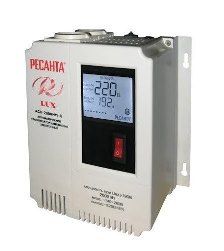 Стабилизатор АСН- 2 000 Н/1-Ц Lux 63/6/15