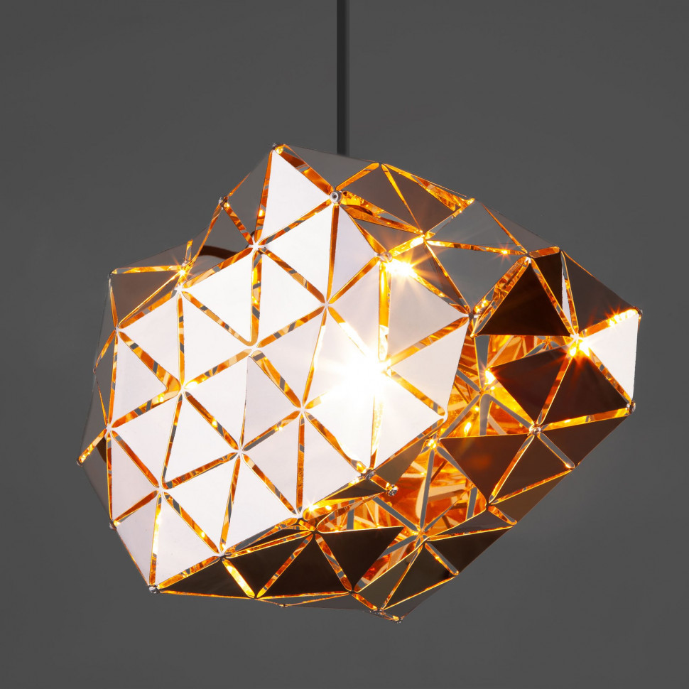 Подвесной светильник с металлическим плафоном 50169/1 хром