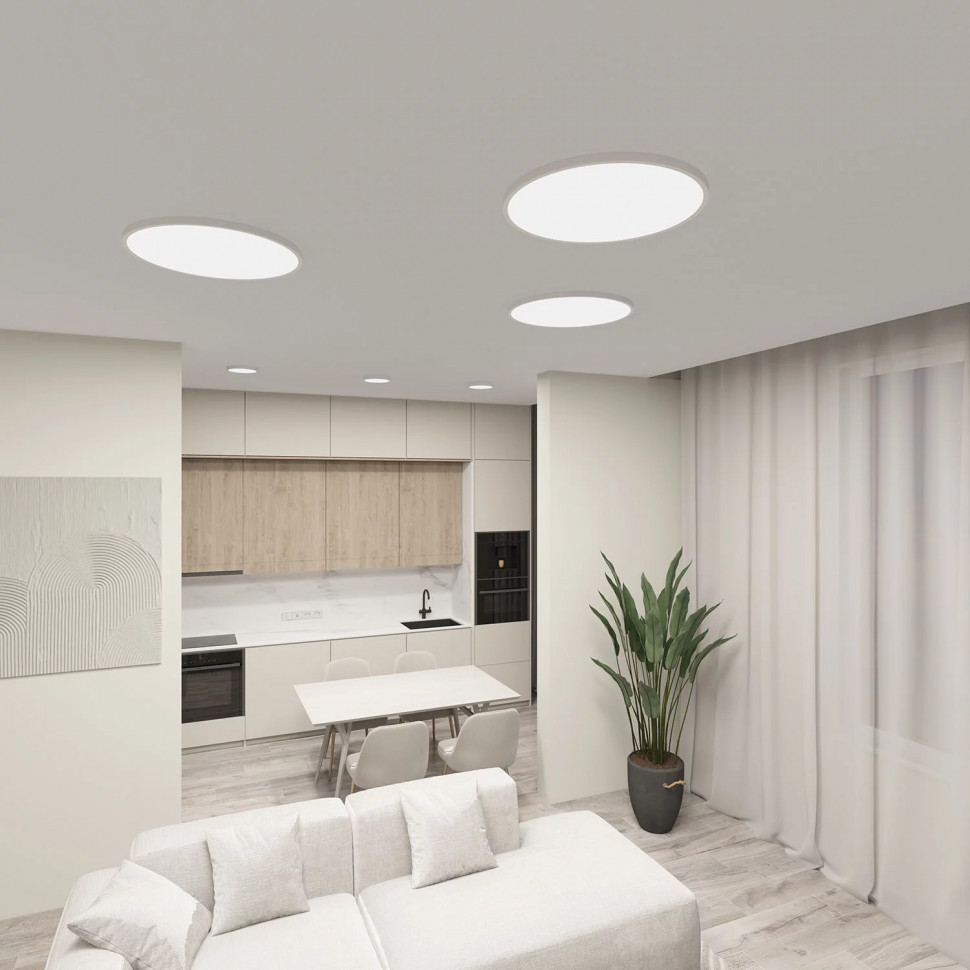 Потолочный светильник Denkirs Thin DK6524-WH