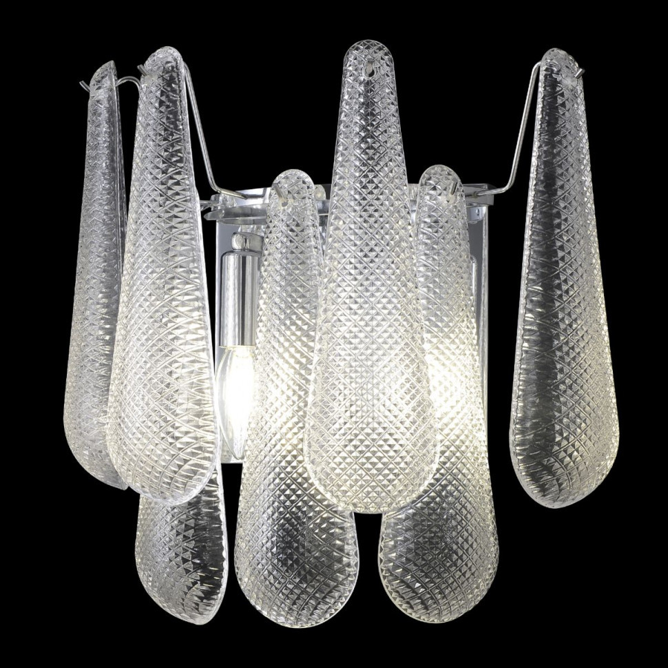 Настенный светильник Crystal Lux FONTAIN AP2 CHROME