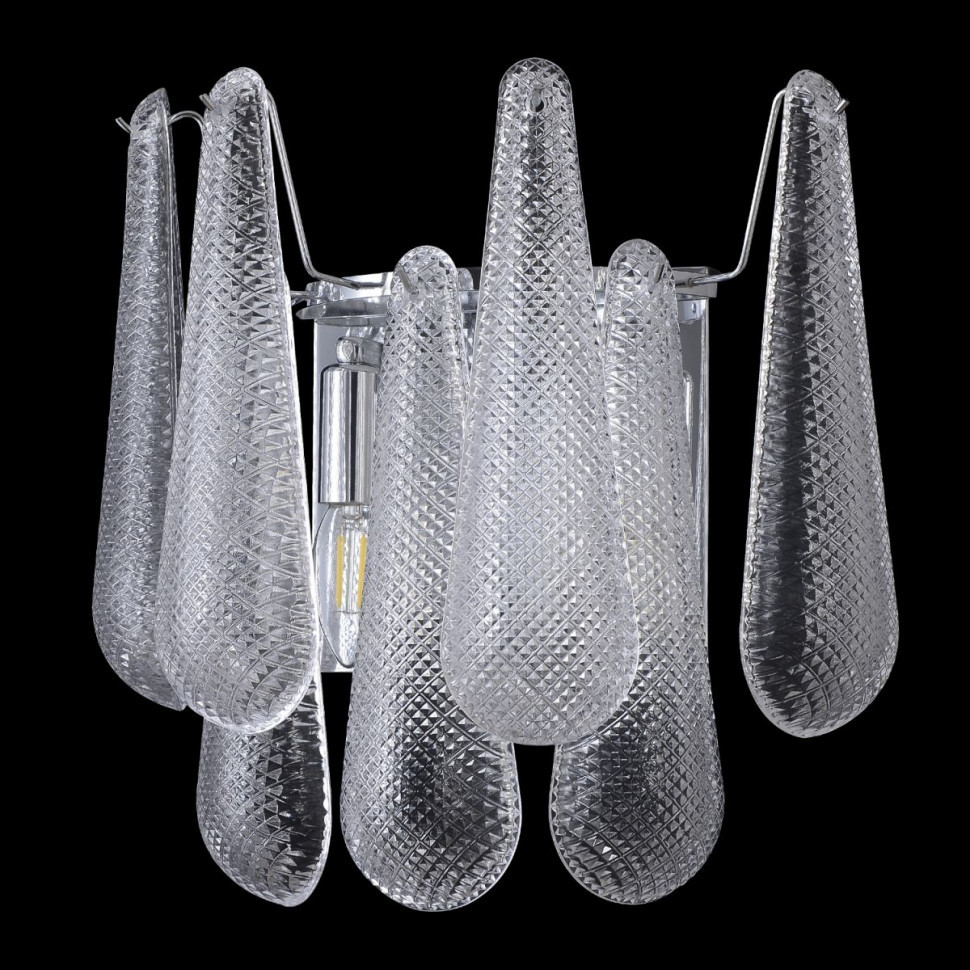 Настенный светильник Crystal Lux FONTAIN AP2 CHROME