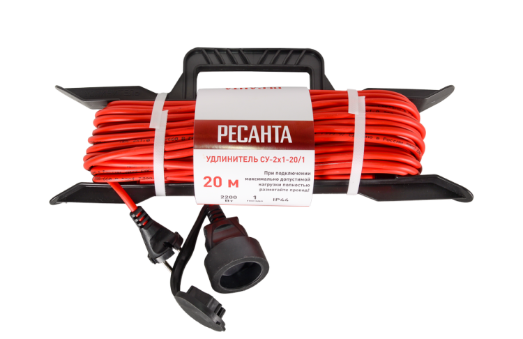 Удлинитель силовой на раме Ресанта СУ-2х1-20/1 (IP44) 61/118/2