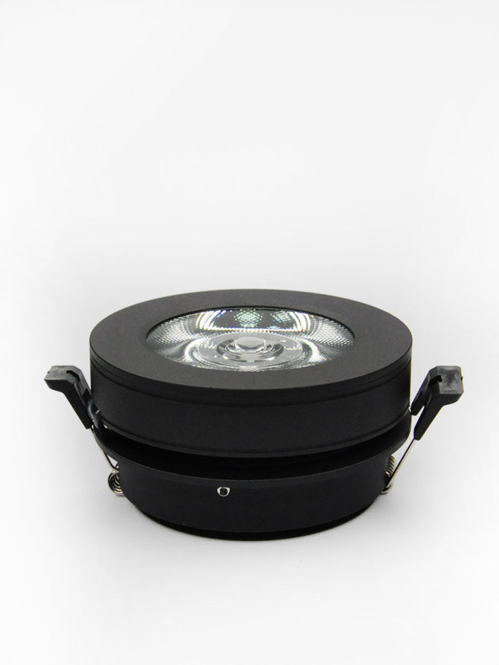 Встраиваемый светильник Elvan VLS-505R-10W-WW-Bk