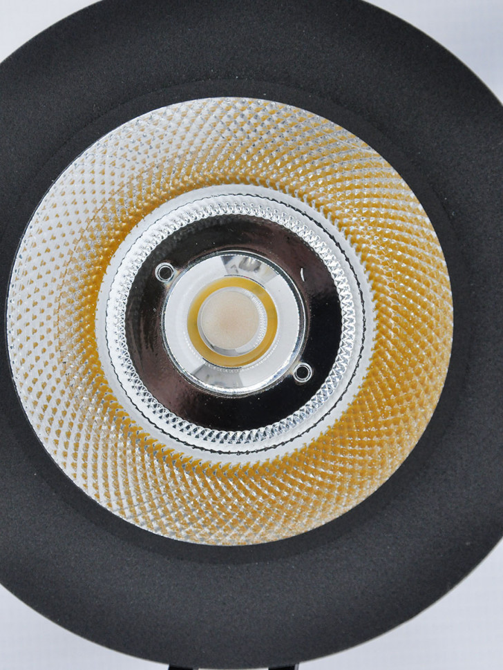 Встраиваемый светильник Elvan VLS-505R-10W-WW-Bk