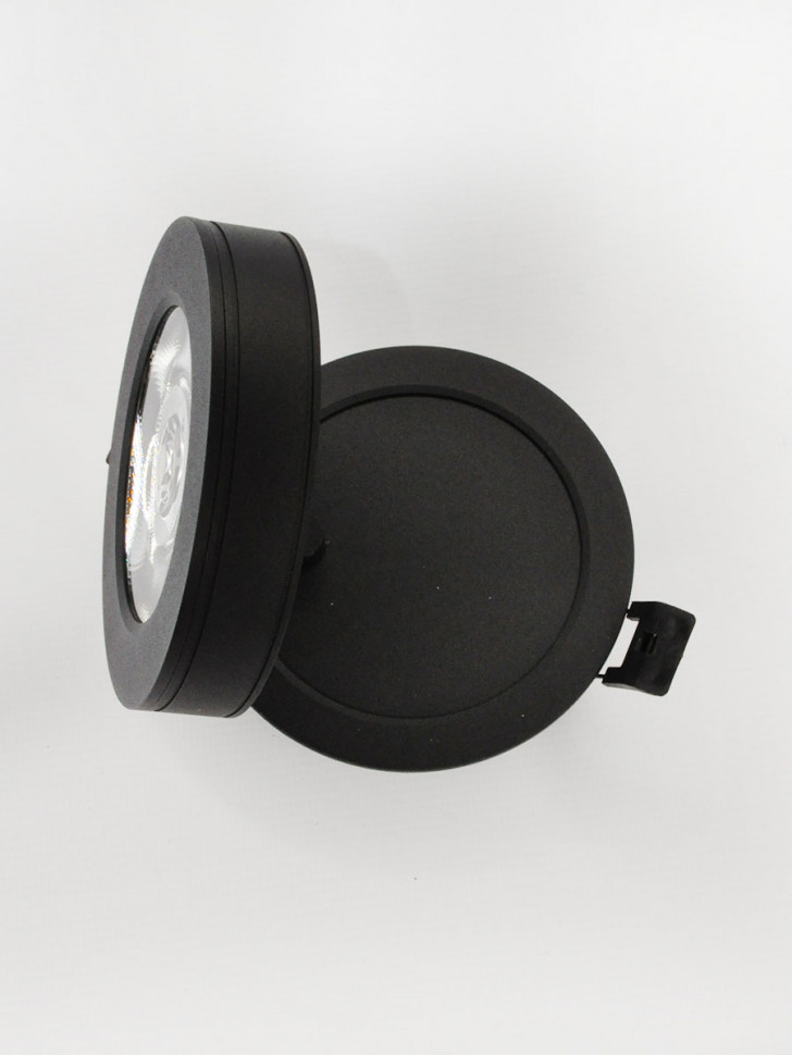 Встраиваемый светильник Elvan VLS-505R-10W-WW-Bk