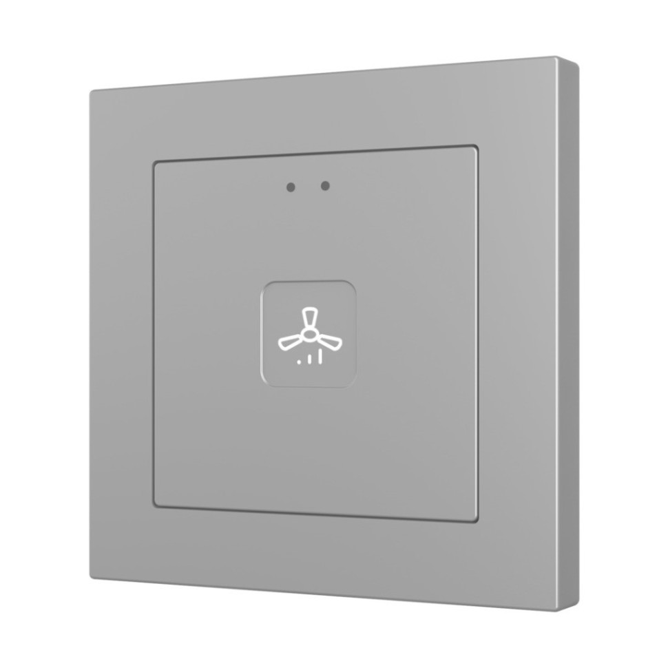 Выключатель сенсорный KNX, с подсветкой клавиш, 55х55мм Zennio Tecla 55 X1/X2/X4/X6