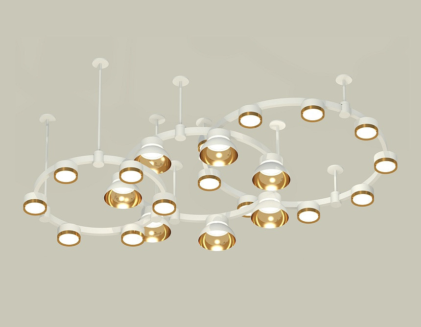 Комплект подвесного светильника Ambrella Light Techno Ring XR92212001 (A9221, A9226, C9241, C9232, C9236, C9231, N8144, N8124)