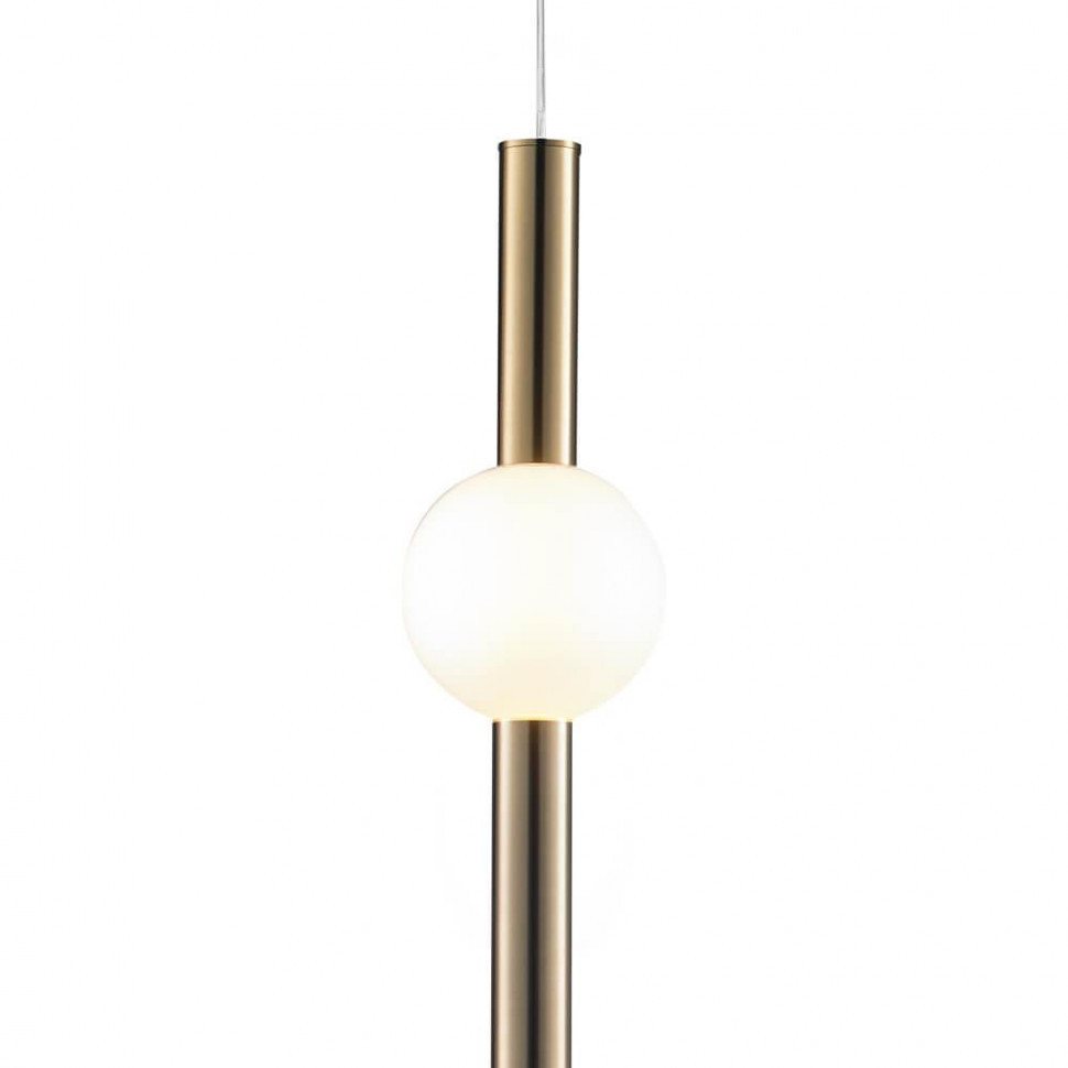 Подвесной светодиодный светильник Lumien Hall Greniya LH8023/1PA-GD-WT