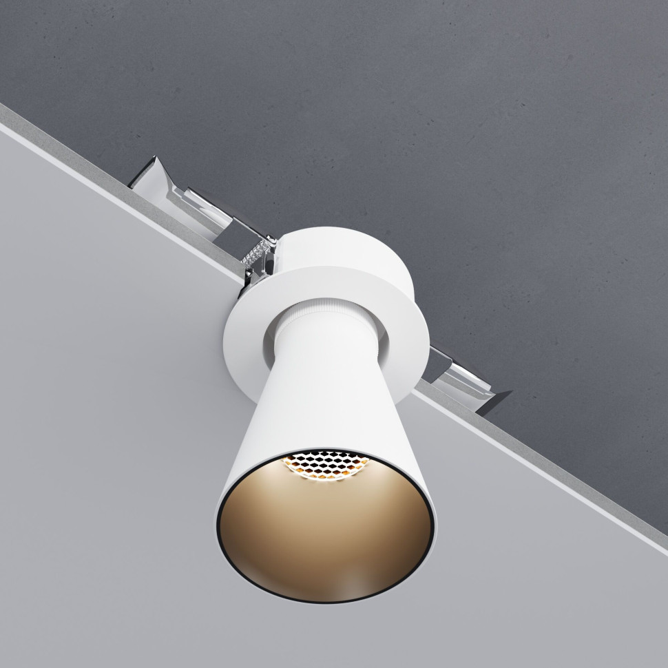 Светильник встраиваемый поворотный светодиодный Bell 8W 4000K черный 25097/LED
