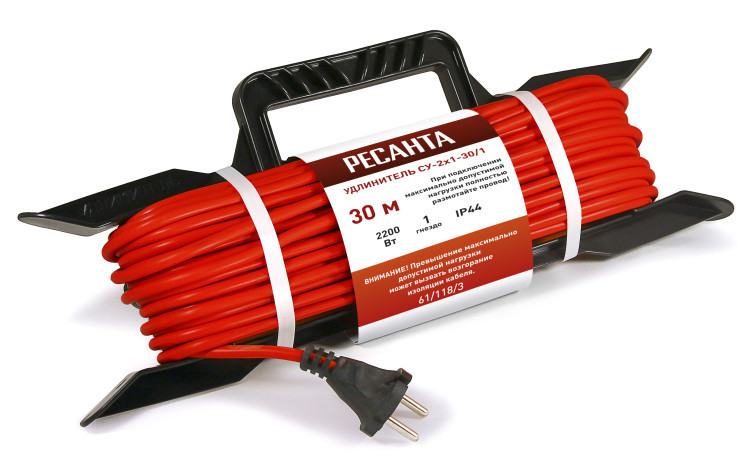 Удлинитель силовой на раме Ресанта СУ-2х1-30/1 (IP44) 61/118/3