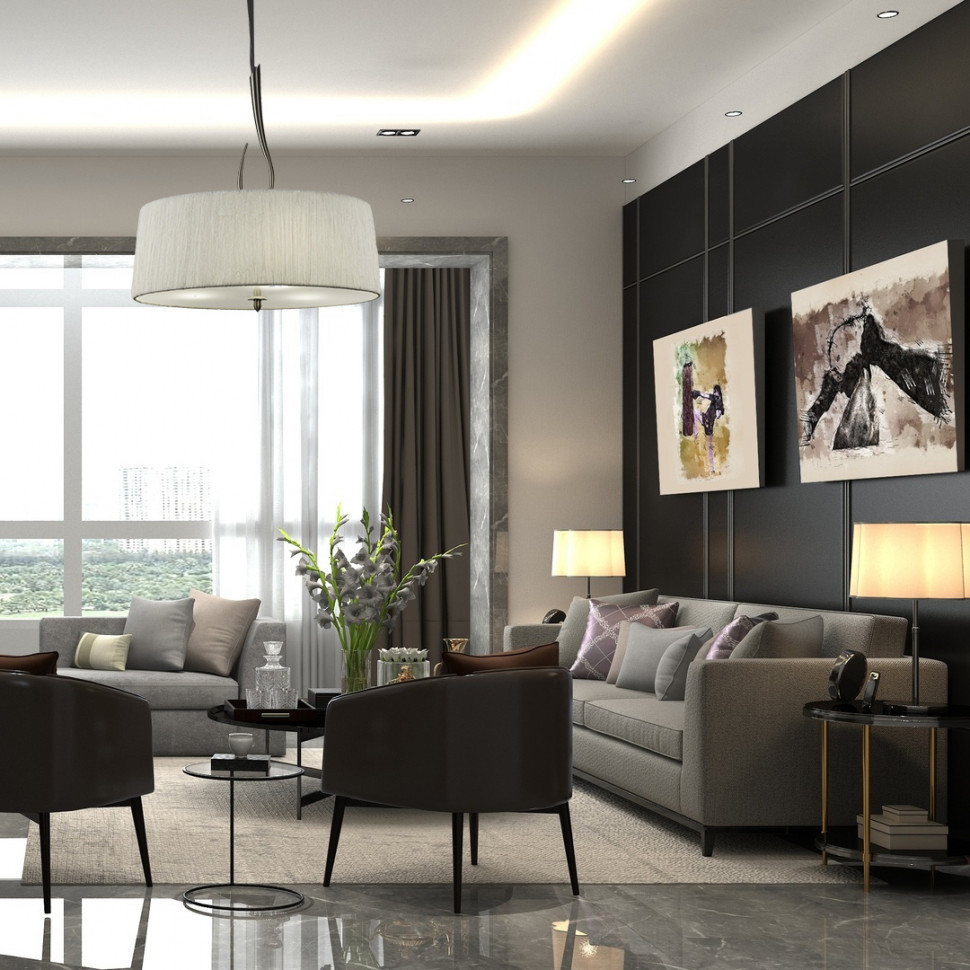 Подвесной светильник Mantra Lua 3704