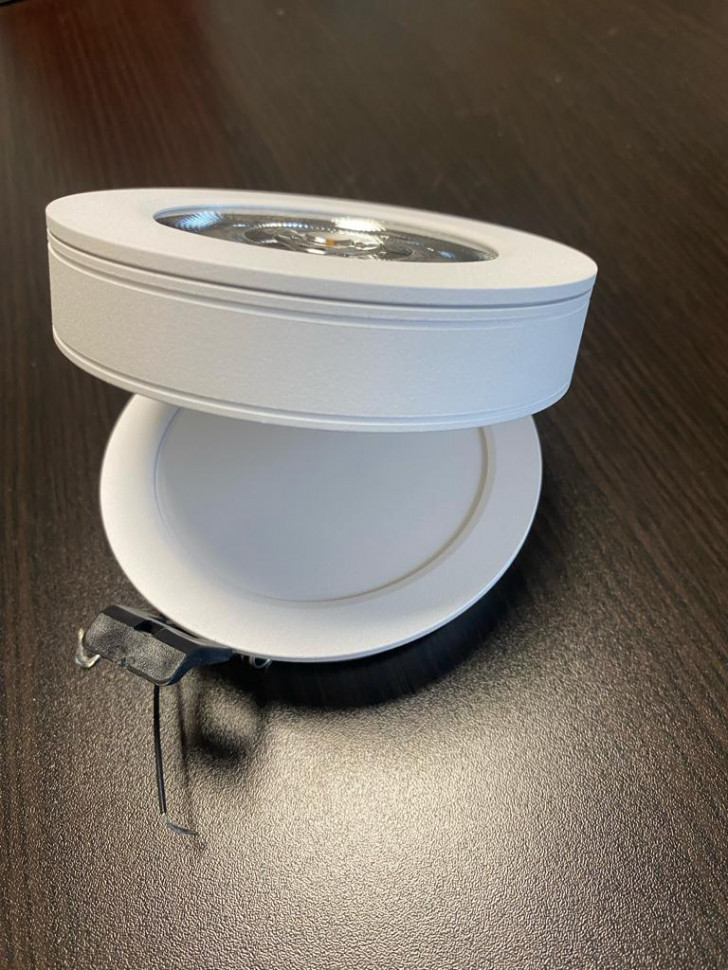 Встраиваемый светильник Elvan VLS-505R-10W-WW-Wh