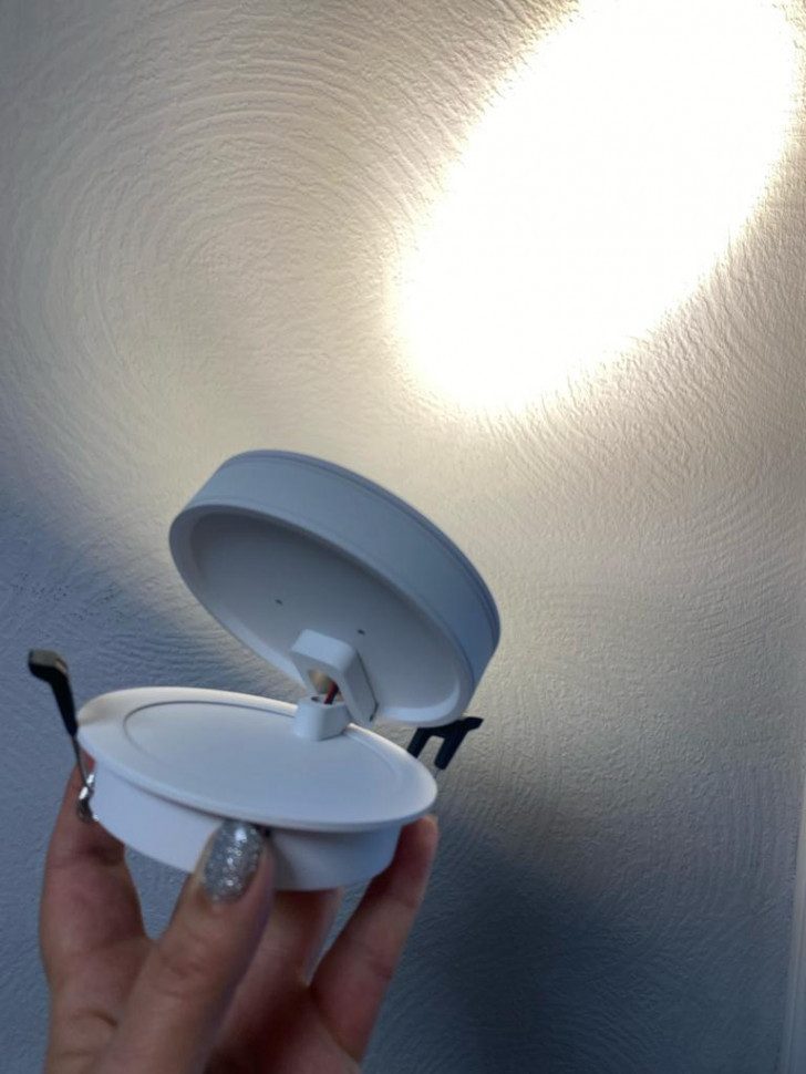 Встраиваемый светильник Elvan VLS-505R-10W-WW-Wh