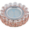 Встраиваемый светильник Fametto Luciole DLS-L102 GU5.3 CHROME/PEACH 10001