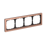 Рамка ArtGallery Pure 4 пост Медь металл GAL312504