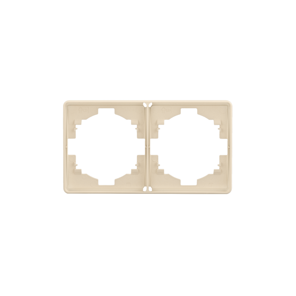 KRANZ Рамка ROUND 2-постовая шелк KR-78-0752-7