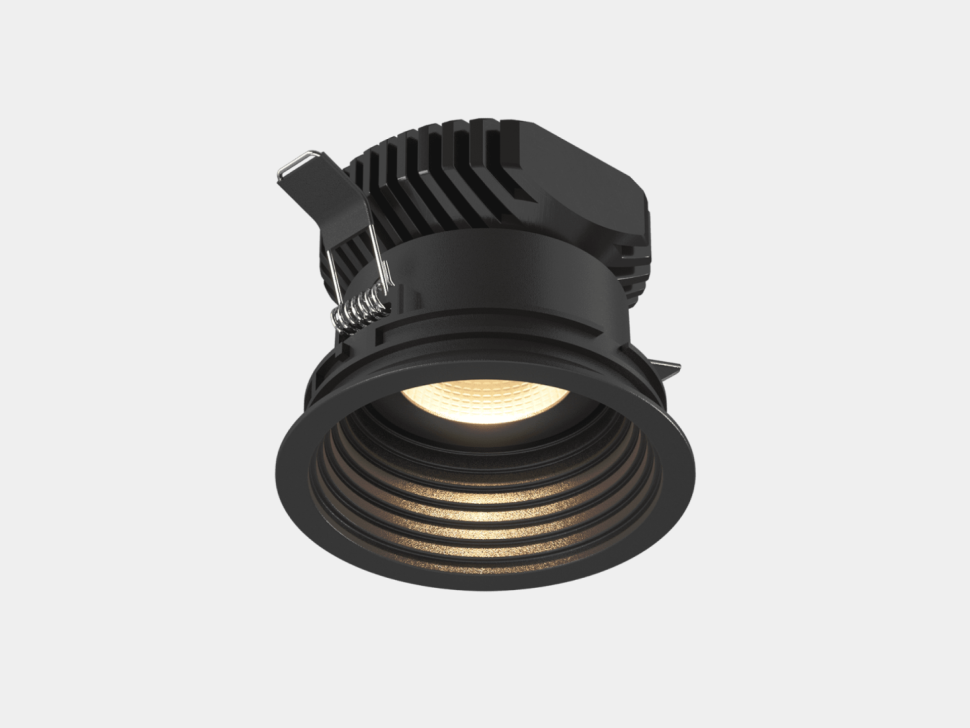  SWG PRO Корпус светильника потолочный встраиваемый, Черный, IP20, COMBO-42-BL