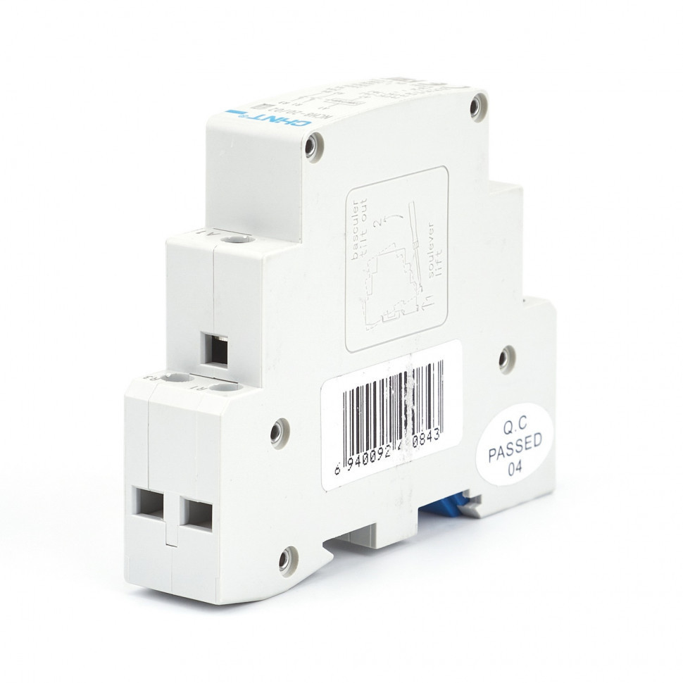 Модульный контактор CHINT NCH8-20/02 20A 2НЗ AC 24В/230В 50Гц 256097