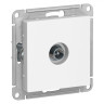 Розетка TV Systeme Electric Atlas Design белая ATN000193