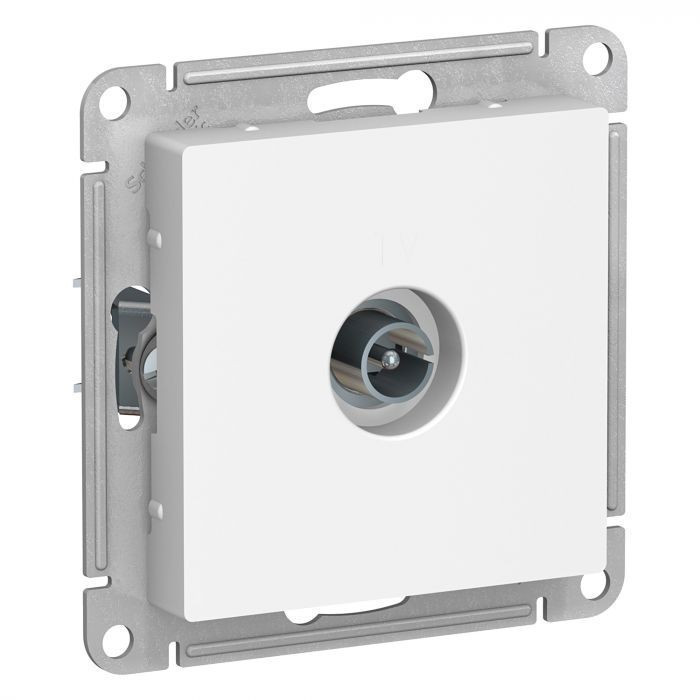 Розетка TV Systeme Electric Atlas Design белая ATN000193