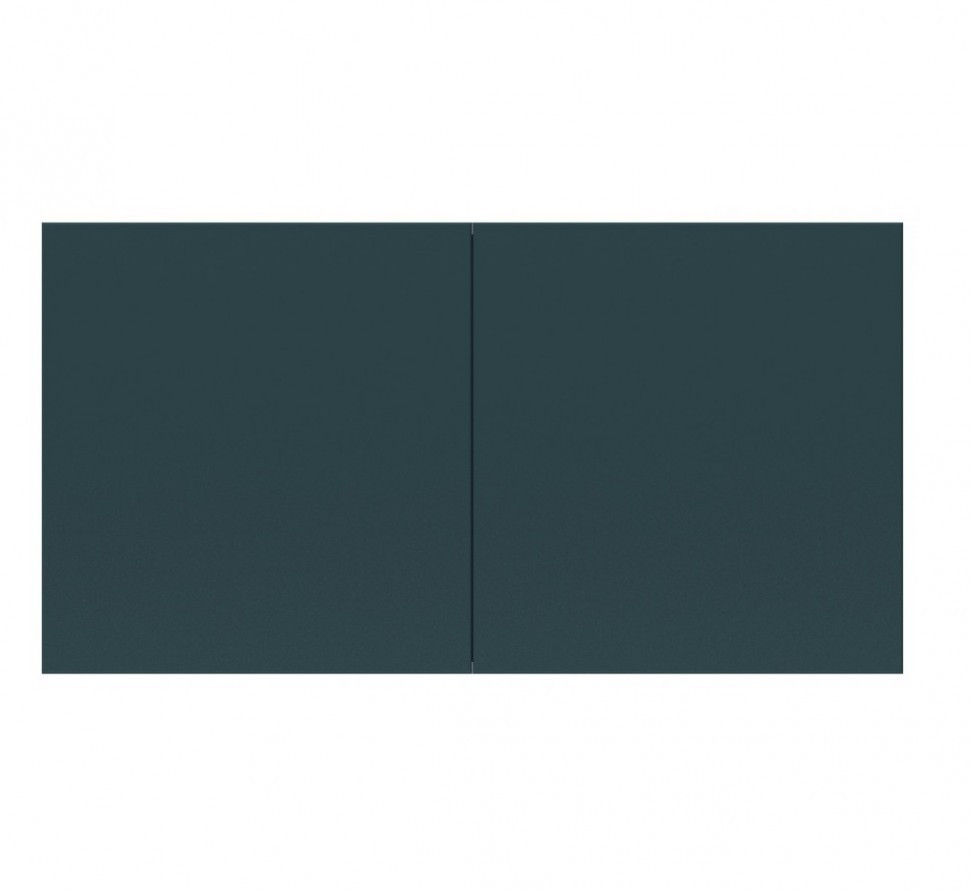 Розетка двойная Schneider Electric Atlas Design со сдвижными крышками, в сборе, изумруд ATN000828