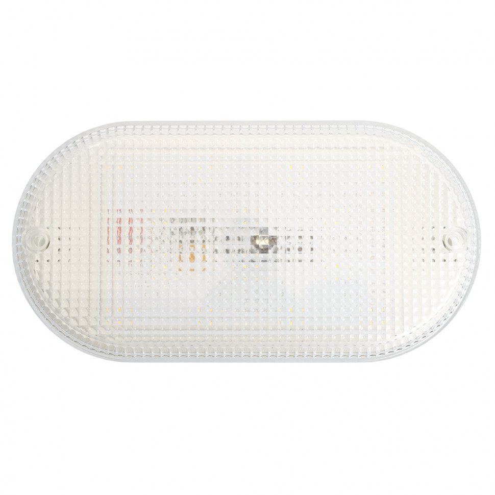 Настенно-потолочный светильник Feron 51511 Светодиодный светильник серии TR ЖКХ Овал 12Вт, 4000К, призма, IP53