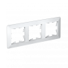 Рамка Systeme Electric AtlasDesign Air 3-ая, цвет белый, ATN220103