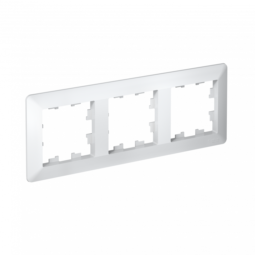 Рамка Systeme Electric AtlasDesign Air 3-ая, цвет белый, ATN220103