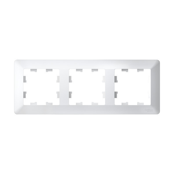 Рамка Systeme Electric AtlasDesign Air 3-ая, цвет белый, ATN220103
